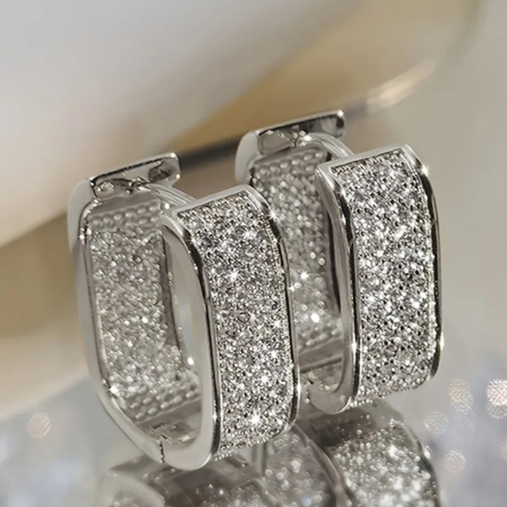 Silver Small Hoop Earrings